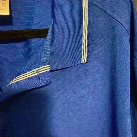 Adidas Men’s Royal Blue Polo great condition polyester size 2X - Picture 7 of 13